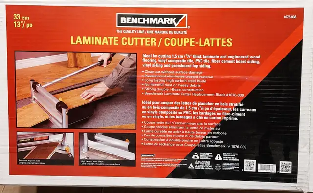 For Sale  Benchmark Laminate Cutter