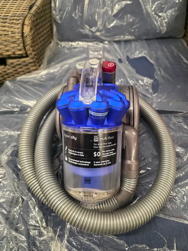 Dyson DC26 Compact canister vacuum works like a Dream