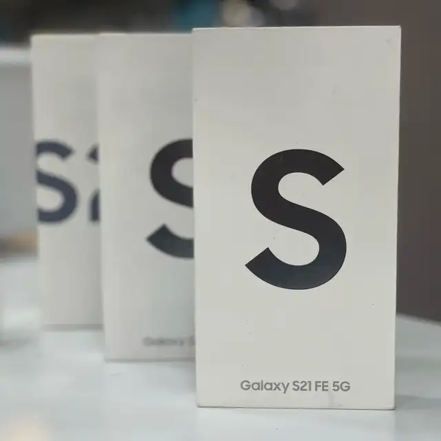 Samsung S21 FE - Unlocked & New, $279 with Warranty$279