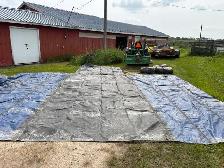 super b wood tarp