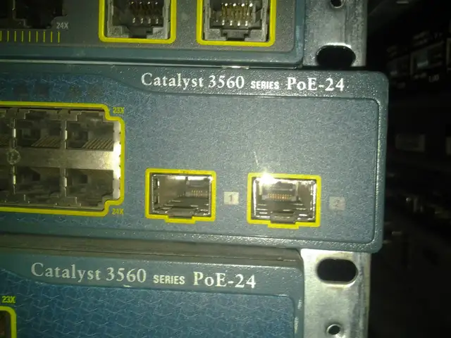 cisco 24p POE layer 3 routing $40 2000 cisco routers ccna lab$99