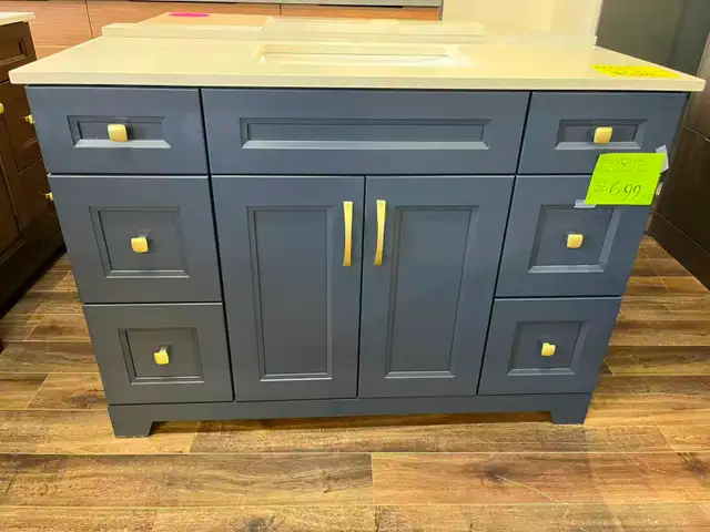 48'Vanities & 49' Countertops Demo on Clearance - CozyHome