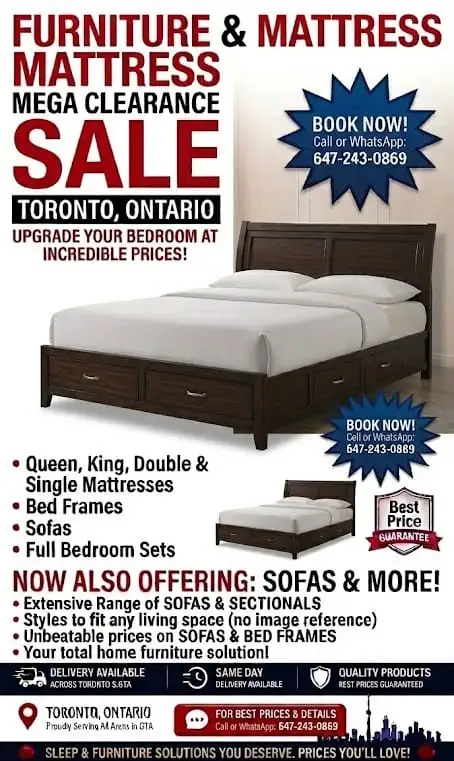 Brand New Queen Mattresses with Memory Foam | Order Now