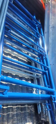 Scaffolding for sale 8frames/3Decks/ 8 braces /8adjustablefeet - Photo 2