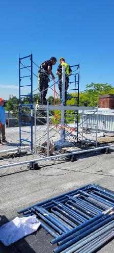 Scaffolding for sale 8frames/3Decks/ 8 braces /8adjustablefeet - Photo 6