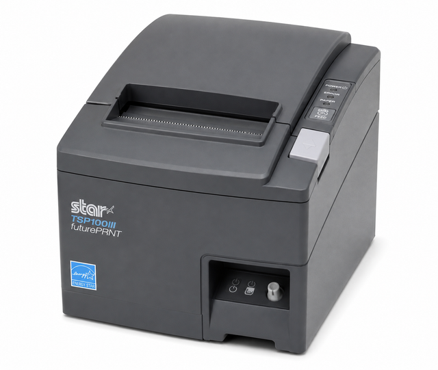New Star Micronics TSP143IIIU-230 Grey USB Receipt Printer