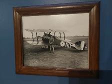 Replica Sopwith Camel Propeller, WWI German Flag and Photos - Photo 4