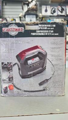 Motomaster 12v Programmable Air Compressor with Light - Photo 2