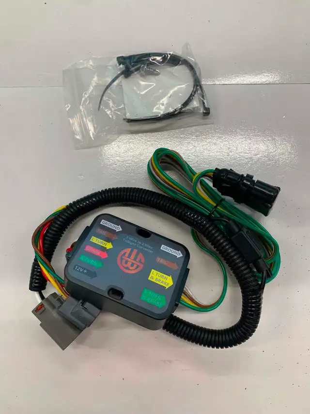 X AUTOHAUX 1 Set 118269 Vehicle Side 4-Pin 4 Way Trailer Wiring
