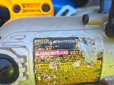 DEWALT 7-1/4-INCH WORM DRIVE CIRCULAR SAW W/ BRAKE Model#DWS535 - Photo 8