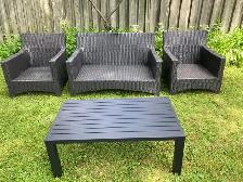 Sunbrella Patio Furniture Set with Matching Cushions - Photo 2