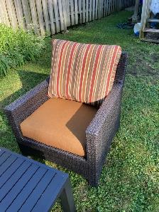 Sunbrella Patio Furniture Set with Matching Cushions - Photo 3