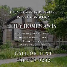 SELL YOUR WINNIPEG HOME AS-IS: No Fees, No Repairs, Fast Close