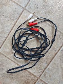 12 Foot RCA Audio Cable - $2