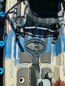 Bass Fishing Stable Stand-Up Anglers Pedal KAYAK with nice Seat - Photo 3