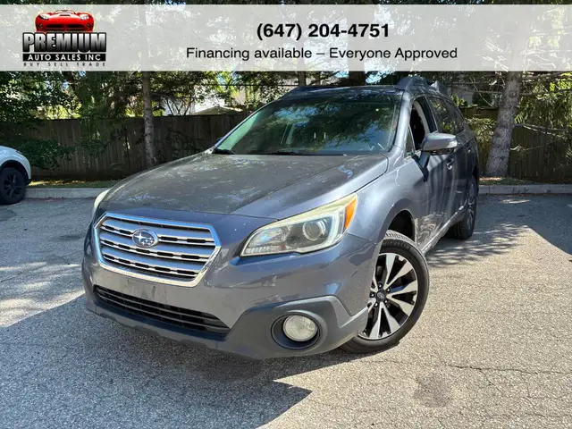 2015 Subaru Outback  3 YEAR WARRANTY INCLUDED