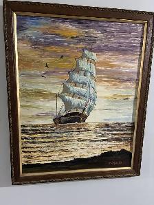 MOVING SALE - Oil Painting by John Dupuis