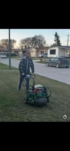 Core Lawn Aeration