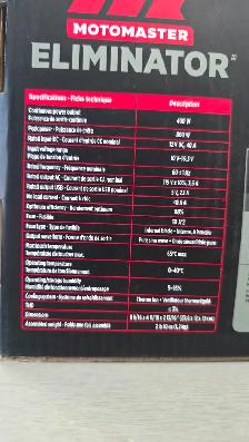 Motomaster Eliminator 400w Power Inverter - BRAND NEW - Photo 3