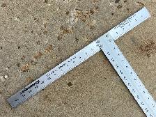 4’ or 48" Drywall T-Square. Very Nice Shape. - Photo 3