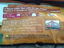 NEW open box: Ozark 2 room 6 person cabin screen porch tent - Photo 7