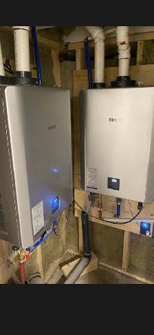 Tankless water heater installation - Photo 2