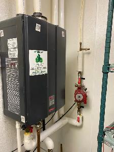 Tankless water heater installation - Photo 3