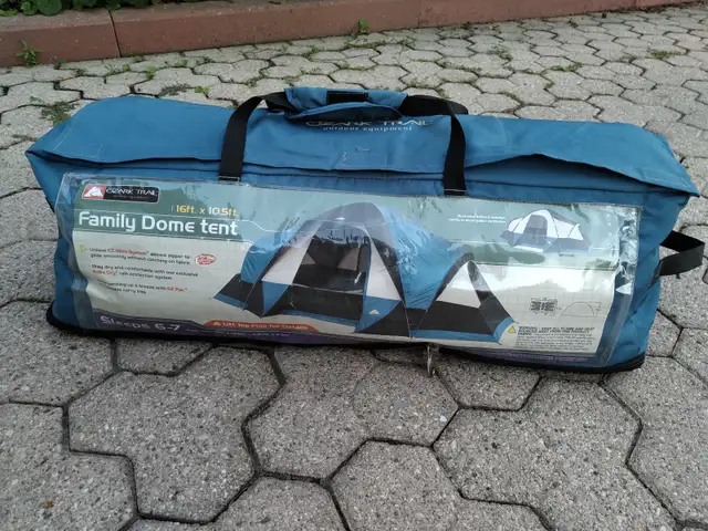 Ozark 6-7 person family dome tent, used once exc. cond!