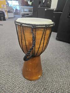 Djembe 7' wooden hand drum
