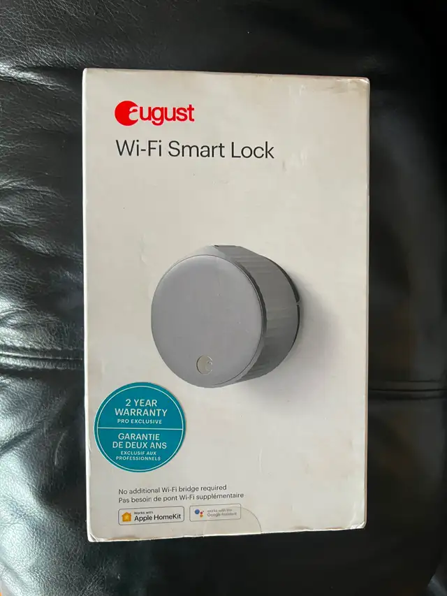 $190 Brand New August Wi-Fi Smart Lock