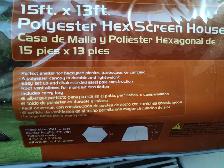 New SEALED box Ozark Trail Screen House '15 x '13 Polyester - Photo 4