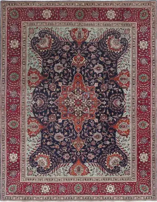 WOOL/SILK HANDKNOTTED PERSIAN RUGS TORONTO's LARGEST SHOWROOM (1