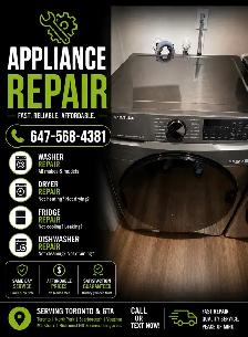 washer and dryer’s repairr