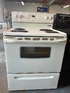 White Frigidaire Coil Range