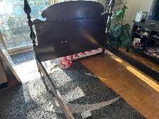 Wood Double Bed Frame