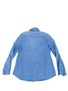 Old Navy Women's Classic Chambray Button-Down Shirt - Photo 5