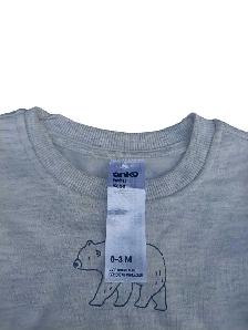 Anko Baby Long-Sleeve Bear Crewneck Sweatshirt - Photo 2