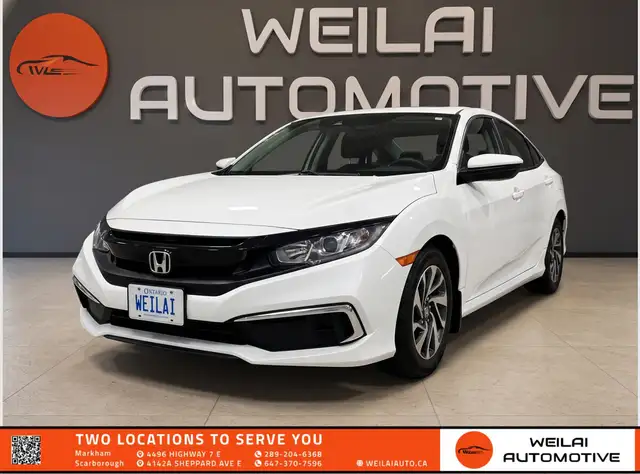 2019 Honda Civic EX/No Accident/Gas Saver!