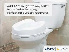 Raised Toilet Seat - Easy Install! - Photo 2