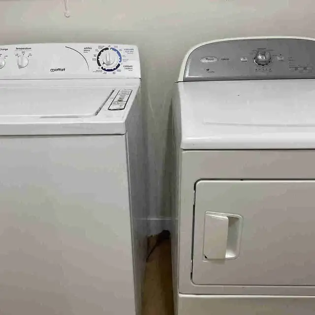 washer and dryer