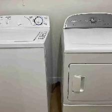 washer and dryer