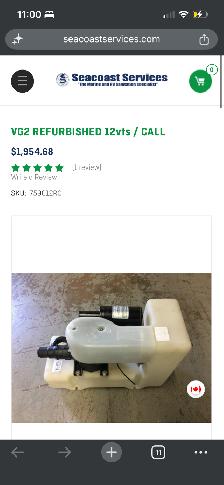 Boat toilet pump and toilet!   Sealand VacuFlush System - Photo 9