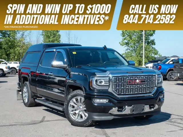 2017 GMC Sierra 1500 Denali - Lane Keeping Assist | Leather