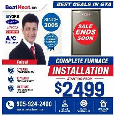 air conditioner air conditioner and Furnace SALE , AC from $2499 - Photo 3