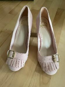 Sac à main et Soulier (7.5) – rose pâle - Photo 2