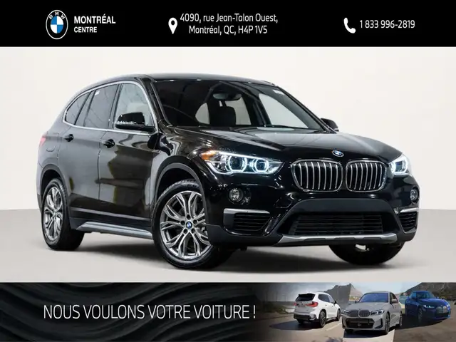 2018 BMW X1 xDrive28i | Performance Control | Volant sport en