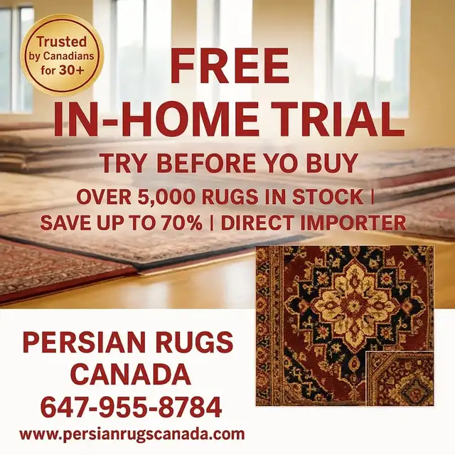 TORONTO'S ULTIMATE #1 AUTHENTIC HIGH QUALITY PERSIAN RUGS (170)
