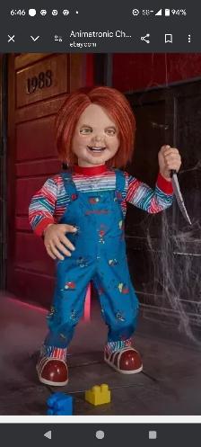 Animated Chucky 3.5 feet