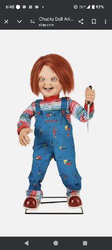 Animated Chucky 3.5 feet - Photo 3