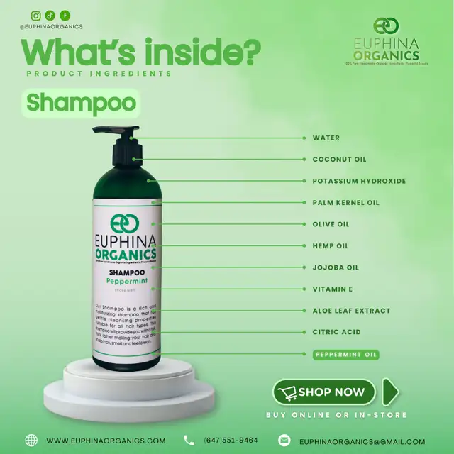 Euphina Organics Shampoo